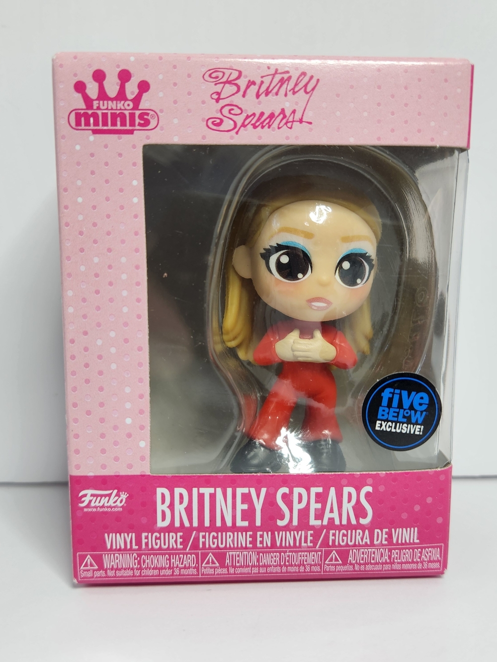 Funko Britney Spears Mini Figure – Five Below Exclusive - Oops I Did It Again